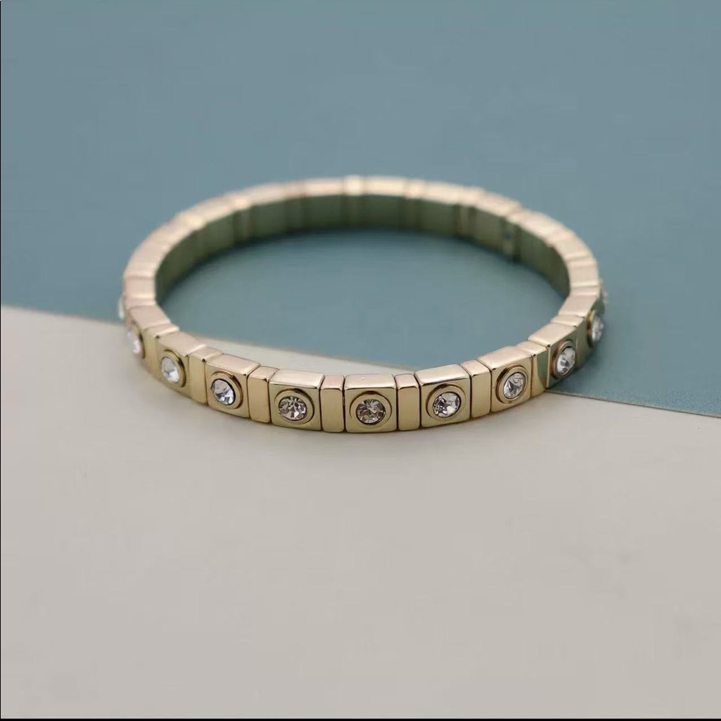 Roxanne Assoulin Watch Band Bracelet Gold
